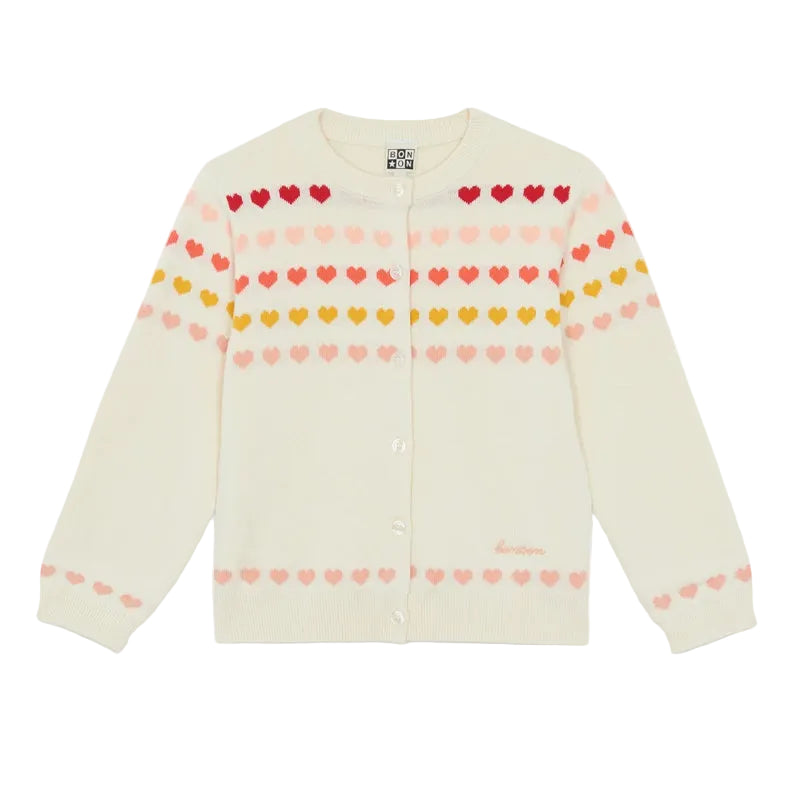 bonton laligne cardigan ecru
