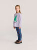 bobo choses stamp bloom all over leggings navy blue