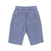 arsene & les pipelettes gingham baby trousers cobalt blue
