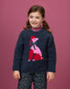 oilily kouronne poodle sweater blue