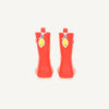 sticky lemon rainboots farmhouse red