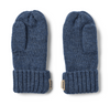 wheat towsi jaquard mittens blue
