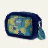 oilily xion jacquard shoulder bag biscay bay
