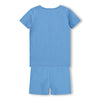 molo lou short pajama set blue tide