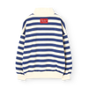the animals observatory blowfly kid sweatshirt blue stripe