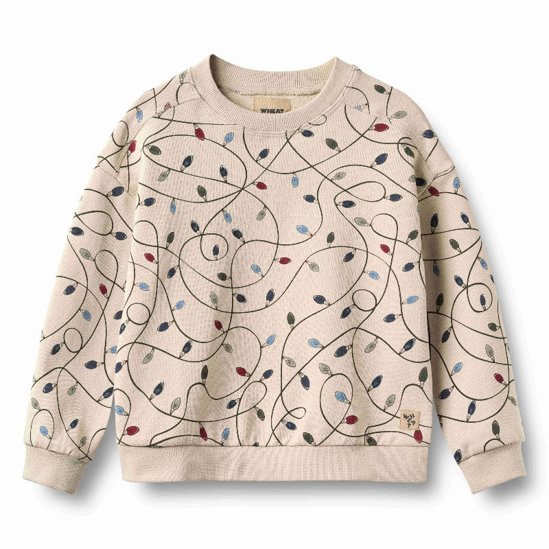 wheat sandro lights sweatshirt beige