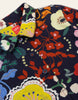 oilily delphia long sleeve dress floral navy