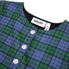 molo cele baby dress blue pine check