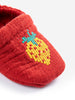 bobo choses strawberry baby slippers red