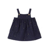 arsene & les pipelettes stars baby dress navy blue