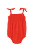 bonton naya baby jumpsuit red