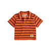 bobo choses terry baby polo orange