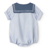 marmar copenhagen raki baby romper blue mist
