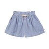 arsene & les pipelettes vichy shorts cobalt blue