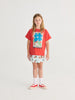 bobo choses summer story t-shirt red