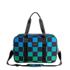 state bags rockaway kids duffel blue checkerboard