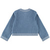 molo hedwig boucle jacket blue