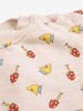 bobo choses mush monster duo all over baby sweatshirt off-white