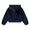 molo madeleine zip up hoodie galaxy blue back view