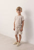 marmar copenhagen paulo shorts beige melange dot