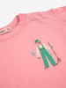 bobo choses farm adventure baby t-shirt pink