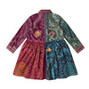 oilily dominique dress maroon