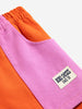 bobo choses color block shorts orange
