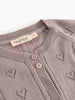 marmar copenhagen totti baby cardigan dusty purple