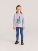 bobo choses stamp bloom all over leggings navy blue