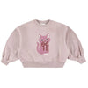 morley zyco cat sweatshirt lilac
