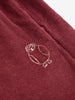 bobo choses curious owl corduroy pants burgundy