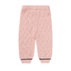 molo sophia baby knit pants airbrush petal blush