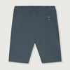 gray label biker shorts blue grey