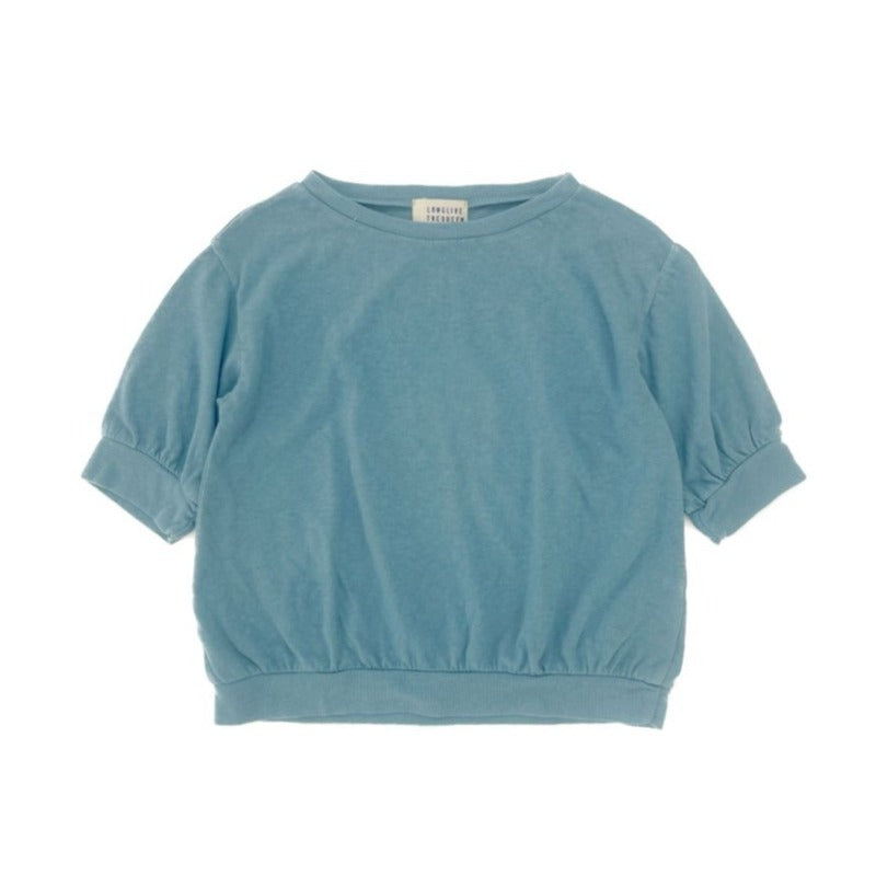 long live the queen puffed tee sky blue