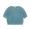 long live the queen puffed tee sky blue