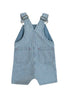 bonton denim baby overall blue stripes