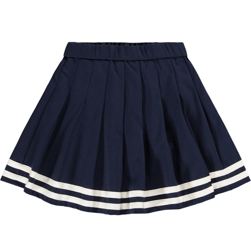 molo barb skirt navy blazer