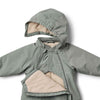 wheat adi baby snowsuit thunder sky