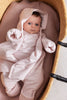 marmar copenhagen rex baby padded romper rosa