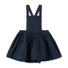 marmar copenhagen danara dress dark blue stripe