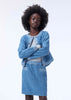 molo hedwig boucle jacket blue