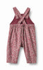 wheat liz baby overall grape flowers