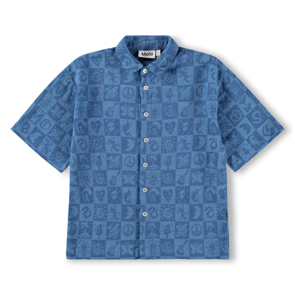 molo rainer richie shirt symbol check