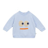 arsene & les pipelettes baby sweatshirt smile