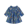 arsene & les pipelettes baby pine dress blue