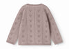 marmar copenhagen totti baby cardigan dusty purple