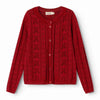 marmar copenhagen tilda cardigan cherry