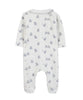 tartine et chocolat velour baby romper teddy bears