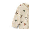wheat bendji baby jumpsuit offwhite winterland