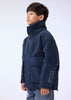molo utha fleece jacket night navy